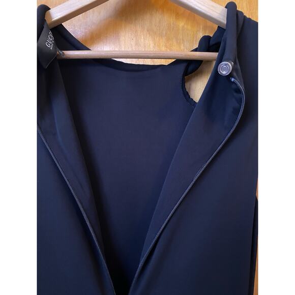 Gucci Avant Garde Midi Sheath Dress 90s Minimalist Bodycon Knot Jersey Y2K Sz S - Picture 14 of 15